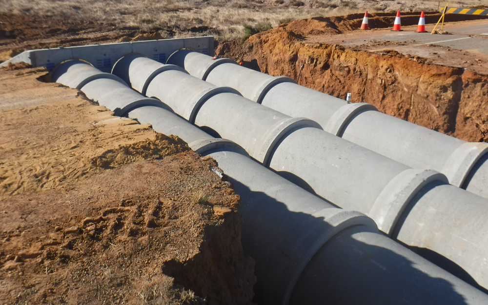 Pipe installation project